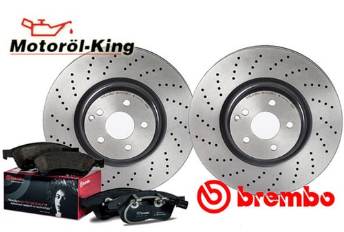 Brembo bremsenset gelocht - bremsenset, vw